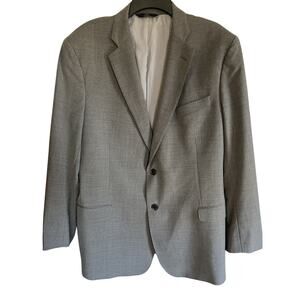 Brooks Brothers 346 Explorer Blazer Jacket 46 L Fitzgerald Fit Gray 2 Button